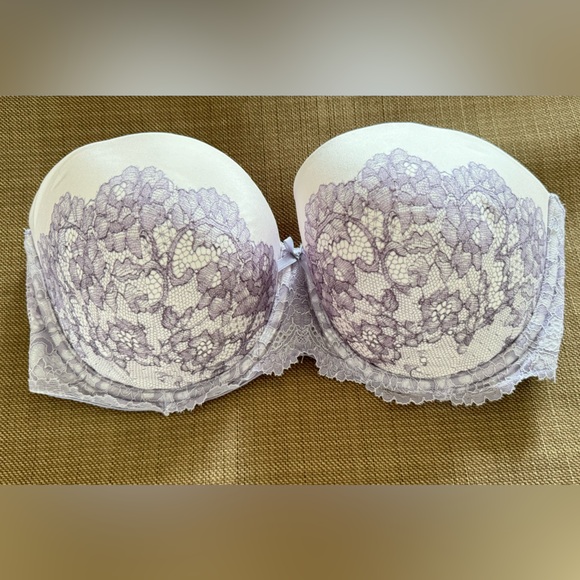 Purple strapless bra 34DD - Picture 1 of 3